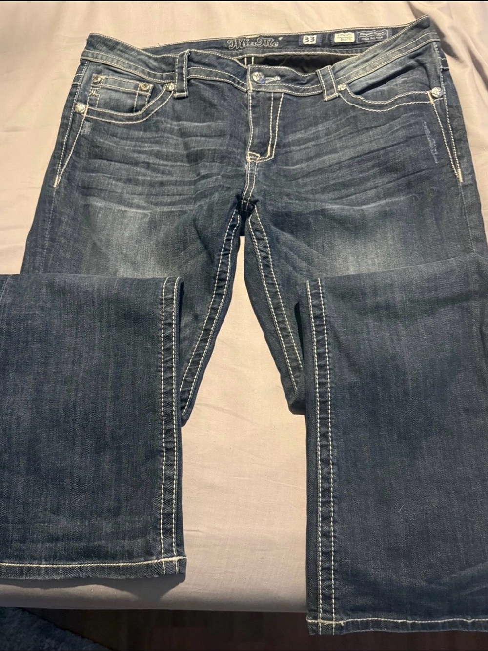 Miss Me 33x31 bootcut wing jeans